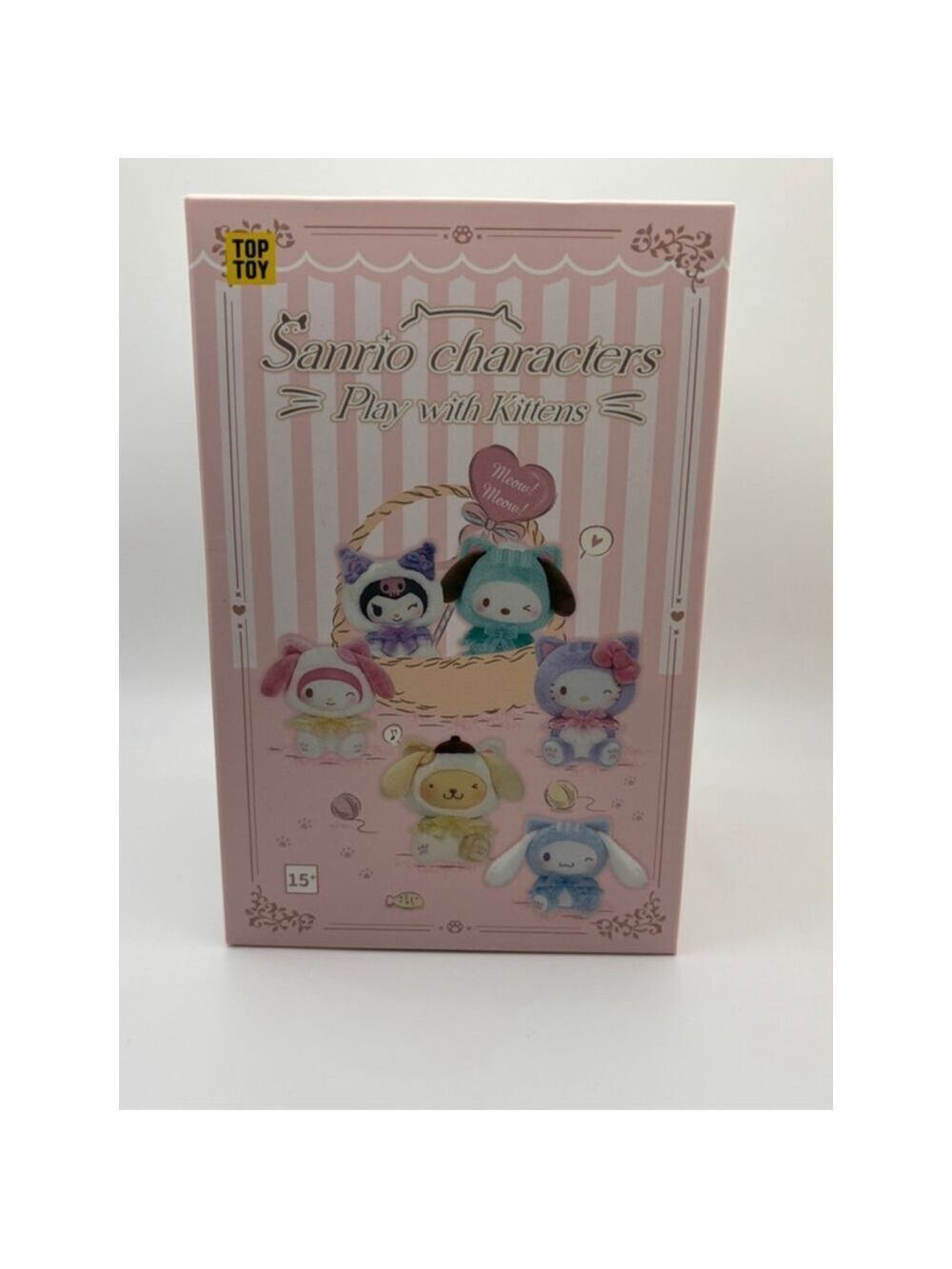 Top Toy Sanrio Characters Play with Kittens Blind Box